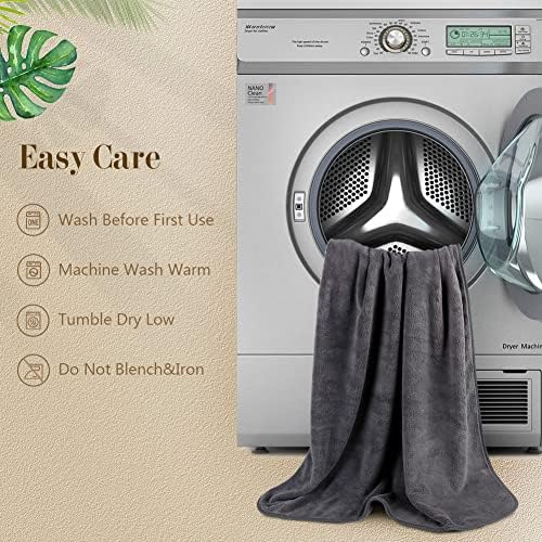 Orighty Bath Towels, Soft Feel Bath Towel, 2 Pack (27'' x 54'') - Image 2