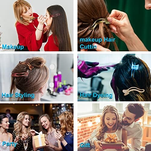 Pastel Alligator Hair Sectioning Clips - 8 PCS Monster Clips With Non-Slip Grip for Styling and Duckbill Design - Image 7