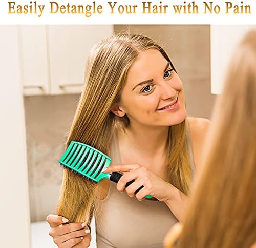 Detangling Brush for Women & Kids, Wet & Dry Hair, All Hair Types - Image 4
