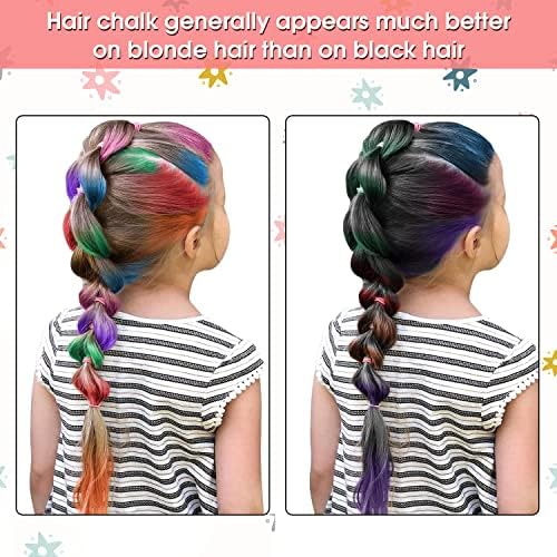 Hair Chalk Comb – Temporary Dye for Kids, Washable & Fun for Parties - Image 2