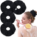 Ivyu Microfiber Hair Drying Scrunchies Towel Fiber Large Big Scrunchie for Curl Hair for Shower Wet Anti Frizz Hair Products Absorbent Fast Terry Cloth Sleep Scrunchy by Ivyu