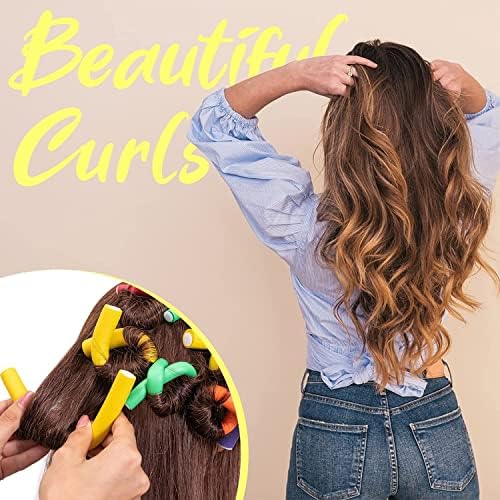 42Pcs 7" Heatless Flexi Rods 3 IN 1 for Overnight Curls for All Hair - Image 6