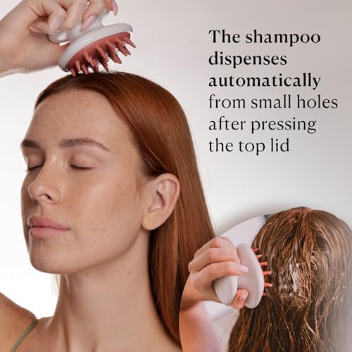 KAMEDIS Scalp Massager Brush - Silicone Gentle Scalp Scrubber, Exfoliator & Hair Dandruff Scrub Away - Use On Shower with Shampoo for Scalp Scrub. Suitable for Men & Women - Image 5