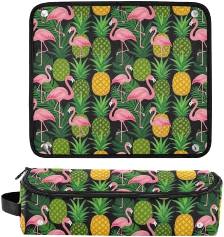 Yuiboo Hot Hair Tool Storage Bag with Heat Resistant Mat - Image 3