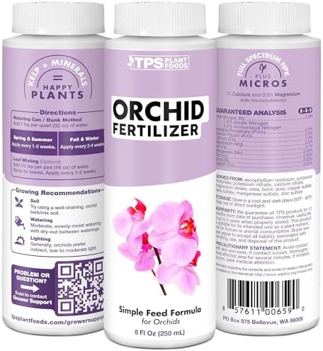 Orchid Fertilizer – Bloom Boosting Liquid Plant Food, 8 oz - Image 5