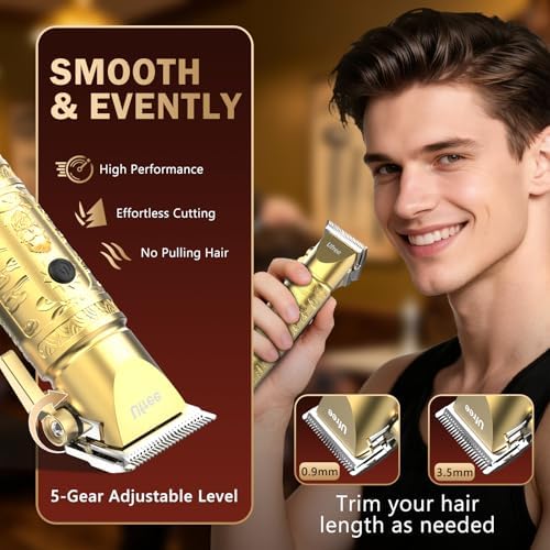 Ufree Hair Clippers for Men, Beard Trimmer, Foil Shaver 3-in-1 Grooming Kit - Image 3
