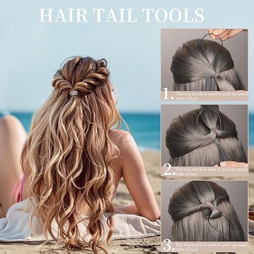 YGDZ Baby Hair Ties, 280 PCS Hair Accessories for Girls, Toddler, Kids, Cotton Elastics Hair Bands with Organizer Box, Seamless Small Ponytail Holders, Neutral Colors - Image 6