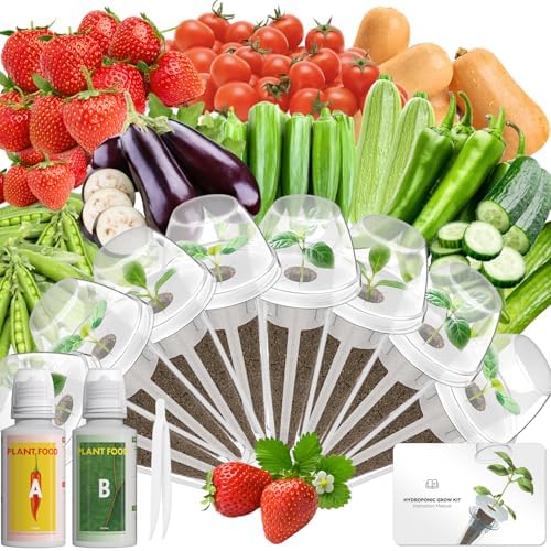 Veggies Seeds Pod Kit Compatible with AeroGarden Hydroponic Growing System by LYKO