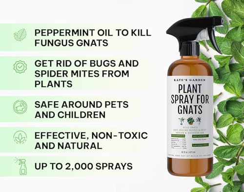 Plant Spray for Insects & Getting Rid of Gnats (16oz) - Image 2
