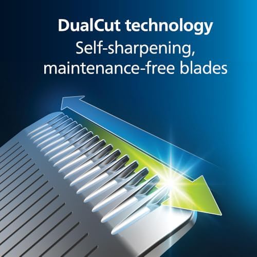 Norelco Philips Multigroom 3000 Series, All-in-One Trimmer, Beard Trimmer and Hair Clipper, 15-Piece Men's Grooming Kit for Head, Beard, Face, Nose, Ears, No Blade Oil Needed, Soft Pouch, MG3770/40 - Image 4
