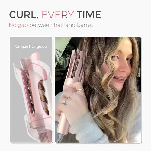 TYMO Automatic Rotating Curling Iron, TYMO CURLPRO Beach Waves Hair Curler - Image 4