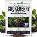 Black Chokeberry Seeds for Planting Native Shrub 100 Premium Seeds by CZGrain