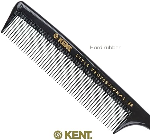 Kent SPC82 Fine Tooth Salon-Style Dressing Comb - Professional Barber Haircut Comb for Styling and Teasing - Quality Barber Supplies - Saw-cut Handmade in England - Image 5