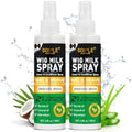 Goiple Wig Milk Spray Wig Spray for Synthetic Hair, Leave-In Conditioner for Hair Wigs, Conditioner ＆ Detangler 2 in 1 Moisturizer, Hydrates & Replenishes Synthetic Wigs Easy Combing (3.4 fl oz) by Goiple
