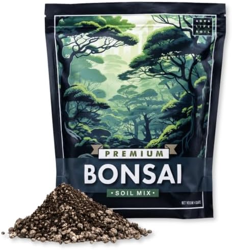 Agralife Bonsai Soil 4 Quarts Premium Organic Mix for Indoor Trees by AGRALIFESOIL