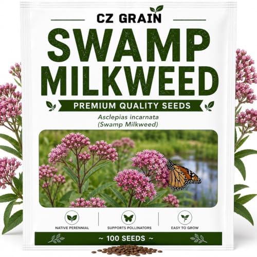 Swamp Milkweed Seeds – 100 Premium Seed Collection by CZGrain