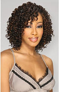 Q WATER DEEP 5PCS - MilkyWay Que Human Hair MasterMix Weave Extensions #4/27 by Que+by+MilkyWay