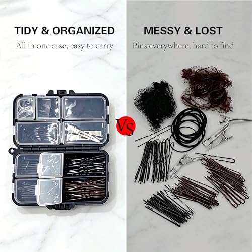 126Pcs Hair Accessories Kit, Bobby Pins Set, Dance Hair Kit - Image 5