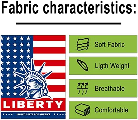 Pelocapa Barber Cape for Men, Haircut Cape Snap Closures, Professional Large Water-Resistant Hairdressing Gown for Hairstylist- 63”× 56”(American Flag Pattern) - Image 4