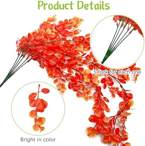 Reptile Plants for Terrarium Hanging Fake Leaves with Suction Cup - Image 5
