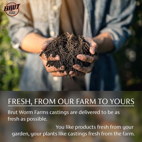 BRUT WORM FARMS Cow Compost - Organic Compost - 1 cu ft - Cow Manure - Image 2