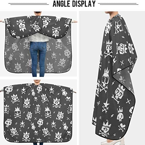 visesunny Professional Barber Cape Polyester Hair Cutting Salon Cape Apron Anti-Static Beard Bib Grooming Apron - Image 6