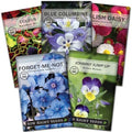 Sow Right Seeds - Part Shade Flower Seed Collection for Planting Garden by SowRightSeeds