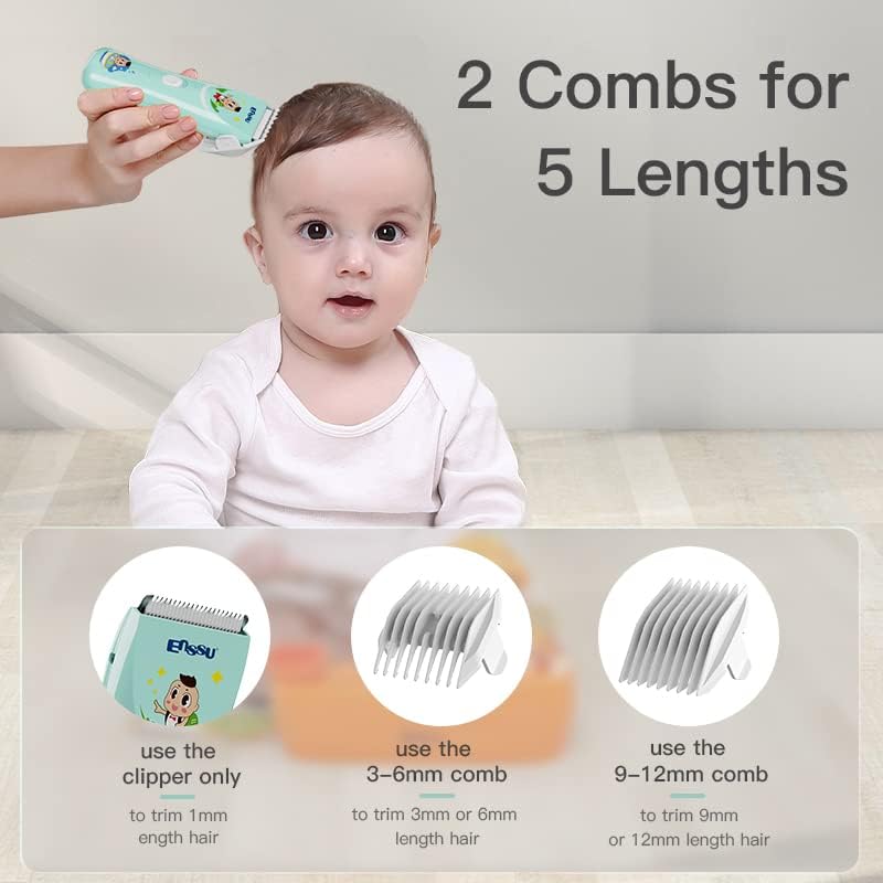 ENSSU Baby Hair Clippers Lower Noise Hair Clippers for Kids/Children - Image 5
