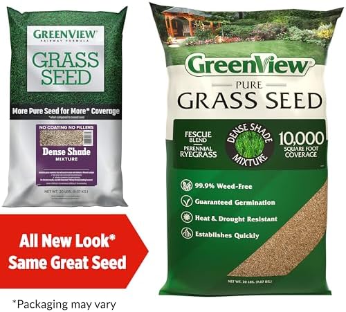 GreenView Pure Dense Shade Grass Seed Mixture, 20 lb, 5,000-10,000 sq. ft. - Image 2
