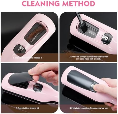 Professional Split End Trimmer, Removes Split Ends and Broken Hair Tips Quickly and Effectively, with LED Display, Dead Ends Trimmer for Damaged,Dry, Brittle Hair - Image 6