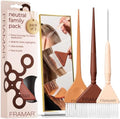 Framar Family Hair Color Brush Set, Hair Dye Brush Kit – 3 Pack Neutral by FRAMAR