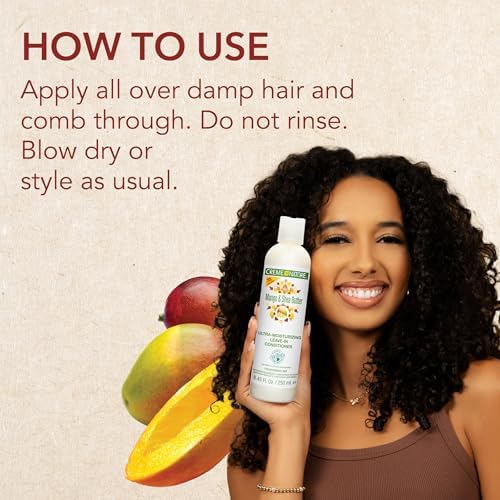 Creme of Nature Mango & Shea Butter Leave In Conditioner, 12 fl oz - Image 5
