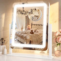 CraftCraze Makeup Mirror with Lights Vanity Mirror Dimmable|15"x13"White by CraftCraze