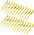 Bantoye 24Packs Duck Bill Clips 3.35Inch Metal Alligator Clip,Bright Yellow by AiPretty