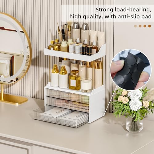 StorBin Arcylic 5-Tier Makeup & Skincare Organizer for Vanity, Bath, 2 Sets - Image 3