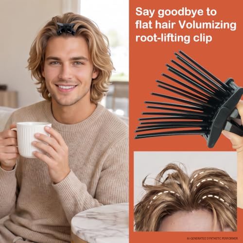 Hair Volume Clip, Root Clips for Curly Hair Volume, Root Lift Styling Tool - Image 3