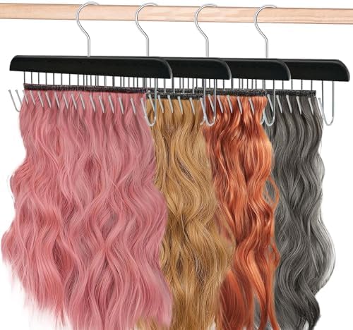 Hair Extension Holder - Professional Full Length Weft Styling Tool for Multi-Layer Hair Washing, Drying, Coloring, Styling & Storing - Image 6