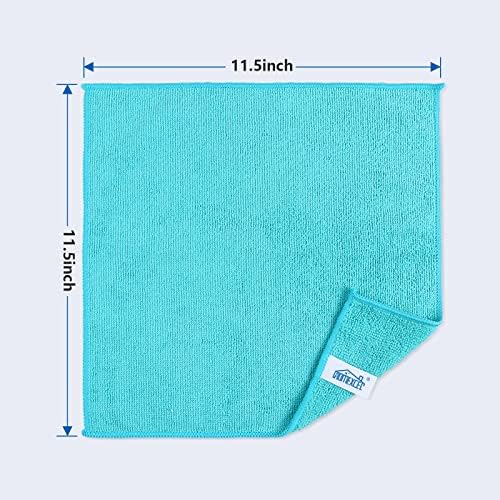HOMEXCEL 50PK Microfiber Cleaning Cloth, Cleaning Rag for Home, 11.5x11.5in - Image 2