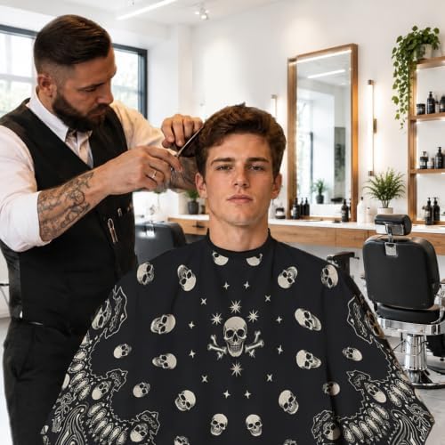 Barber Cape for Men, Professional Hair Cutting Cape for Salon Use - Image 6