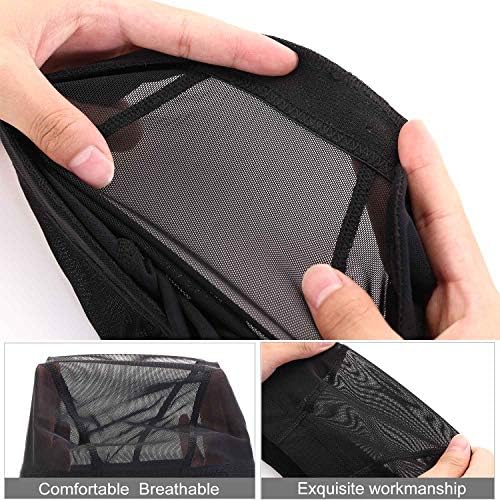 21''-24''Inch Wig Head Cork Canvas Block Head Mannequin Head With Stand for Making Wigs (24 inch, Brown) - Image 3