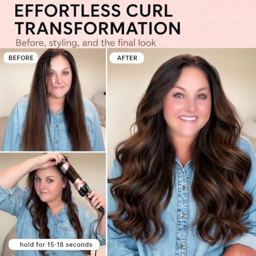 Hahahope 2 Inch Curling Iron, Extra Large Barrel for Big Beach Waves - Image 2