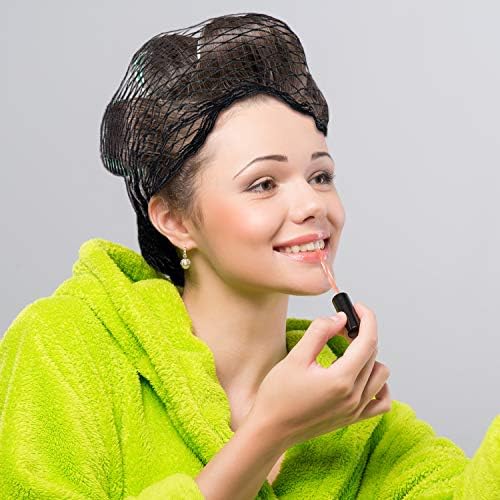 WILLBOND 8 PcsTriangle Hair Net for Rollers, Cotton Mesh Sleeping Cap - Image 5