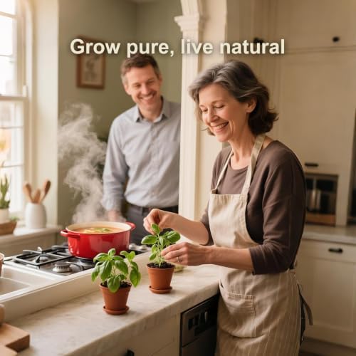 10 Indoor Herb Garden Kit, 33-Piece Complete Kitchen Herb Starter Set - Image 7
