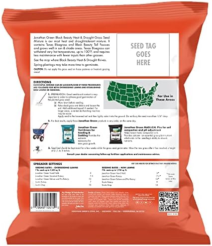 Jonathan Green Black Beauty Heat & Drought Resistant Grass Seed - 7 lb - Image 2