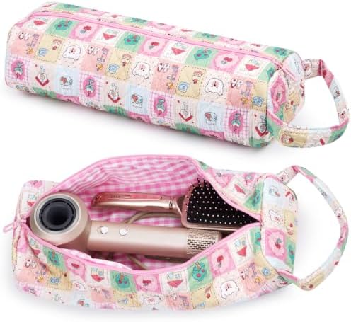 Hair Tool Organizer Travel Bag for Curling Irons & Dryers (Cartoon) by Bebykilemi