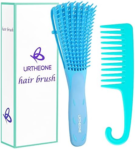 URTHEONE Detangling Brush for Black Natural Hair, 3A-4C Curly Afro Brush by URTHEONE
