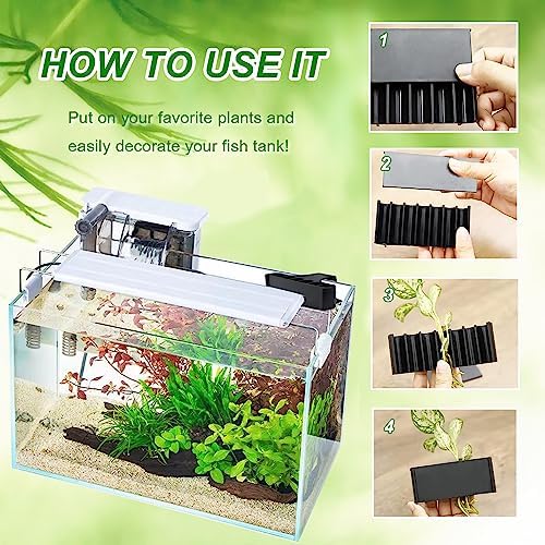 2PC 7 Holes Upgraded Aquarium Plant Holder, Aquatic Plants Cup for Tank - Image 4