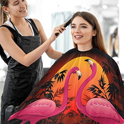 Barber Capes Polyester Hair Cutting Salon Cape with Snaps Beard Bib Hairdresser Gown Stylist Cape For Men Women - Image 4