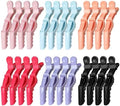 Ella & Sara 24PCS Alligator Hair Clips for Styling Sectioning,Non-slip Grip Clips for Hair Cutting, Durable Women Professional Plastic Salon Hairclip with Wide Teeth & Double-Hinged Design by Unknown