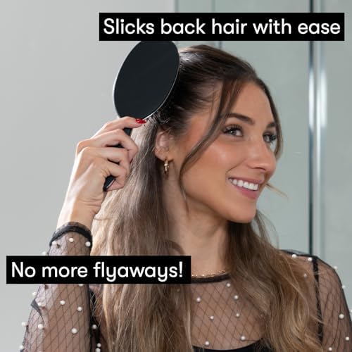 FRAMAR Soft Boar Bristle Hair Brush For Women, Boars Hair Brush For Women - Image 5